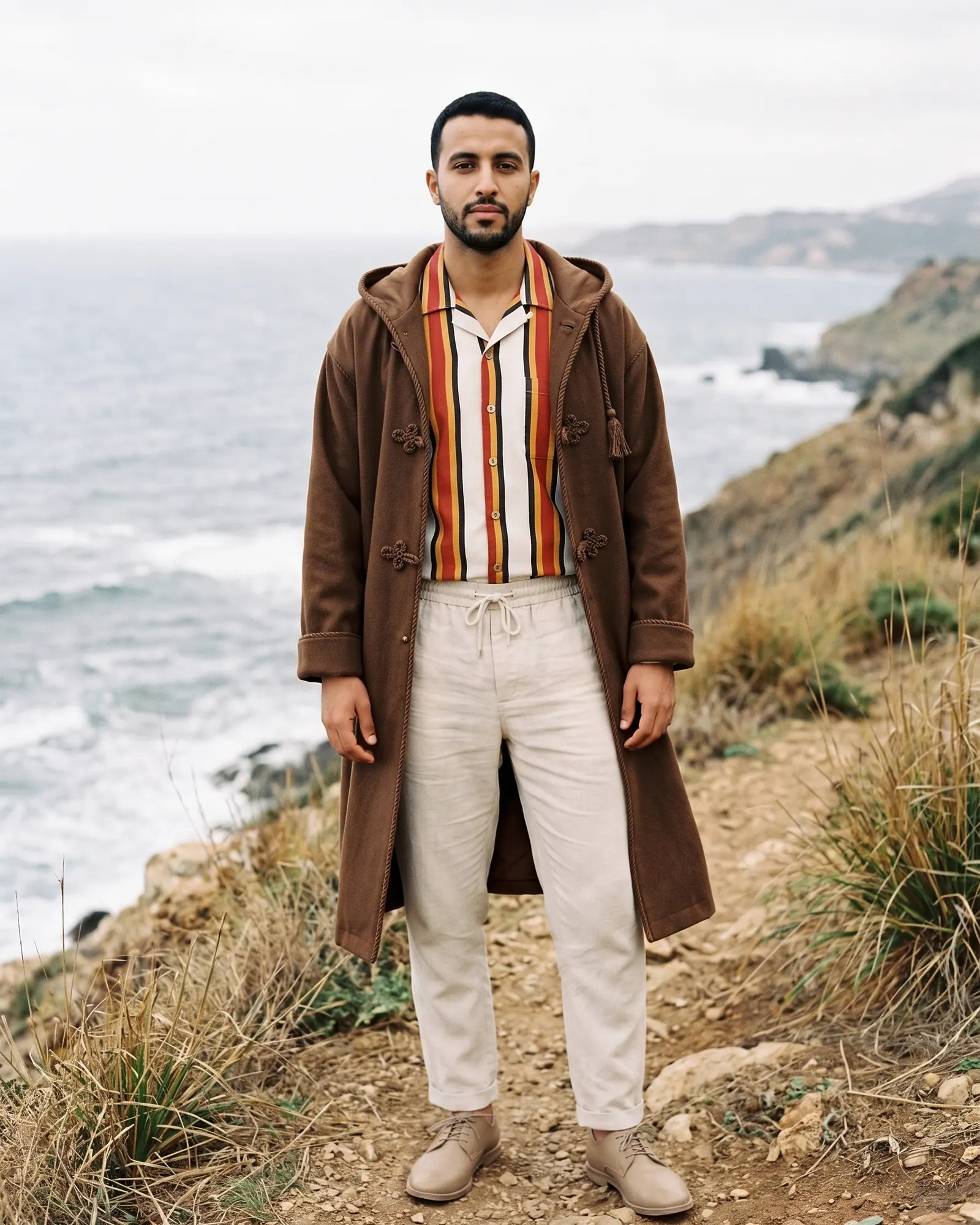 Look 14 — Un sentier de falaise, ciel d’argent