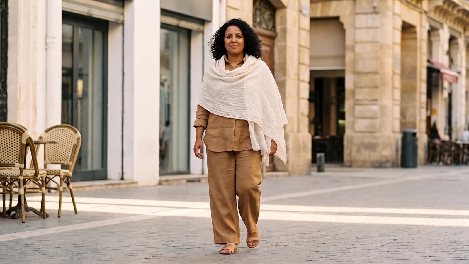 Look 16 — Une rue piétonne, fin d’après-midi