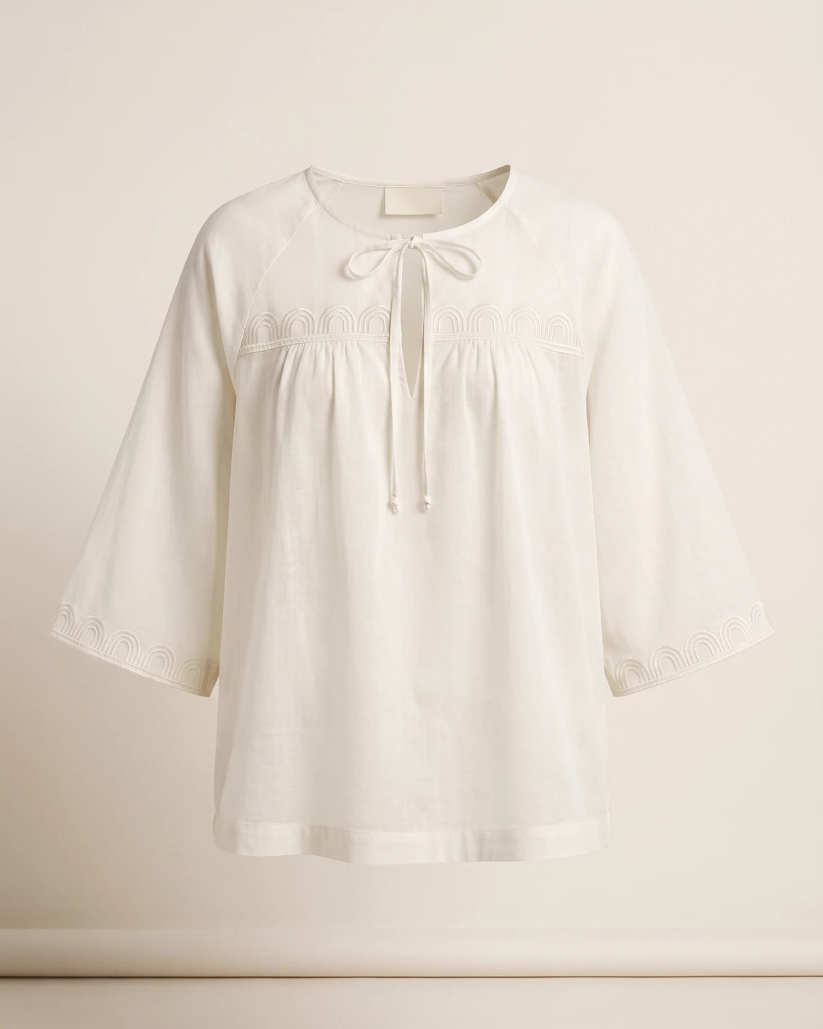 Blouse brodée Brise