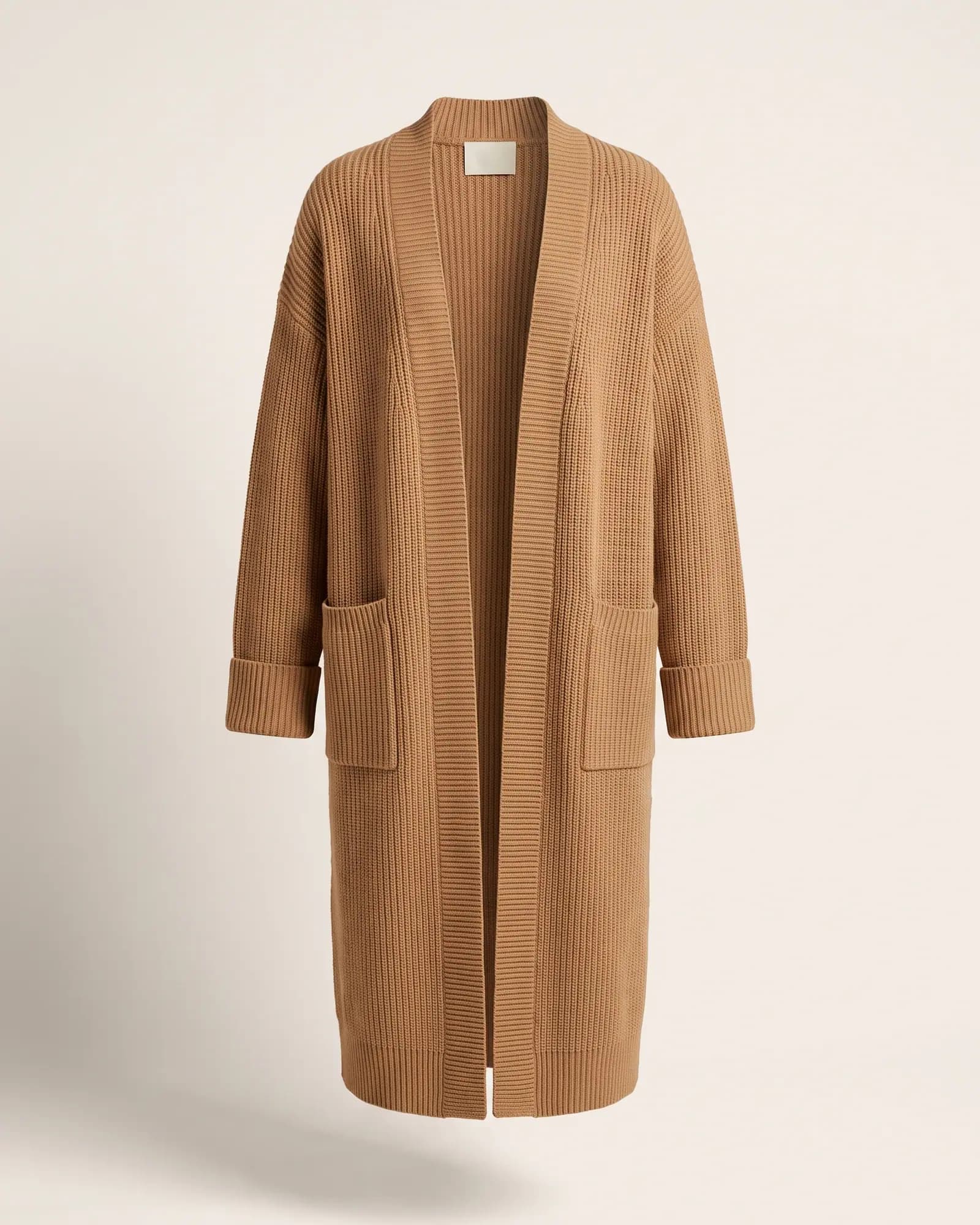 Cardigan long en maille