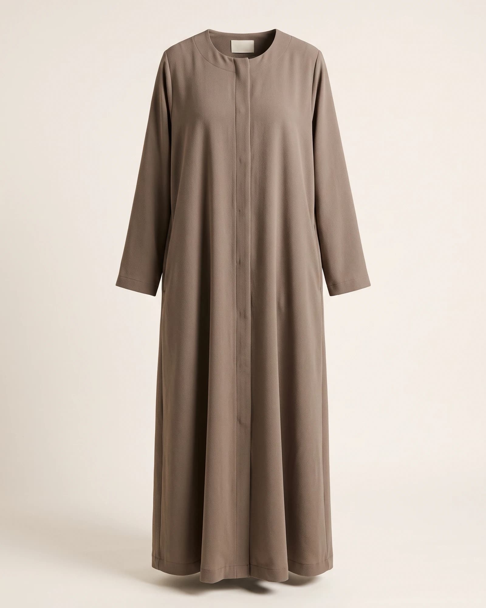 Abaya à plis creux