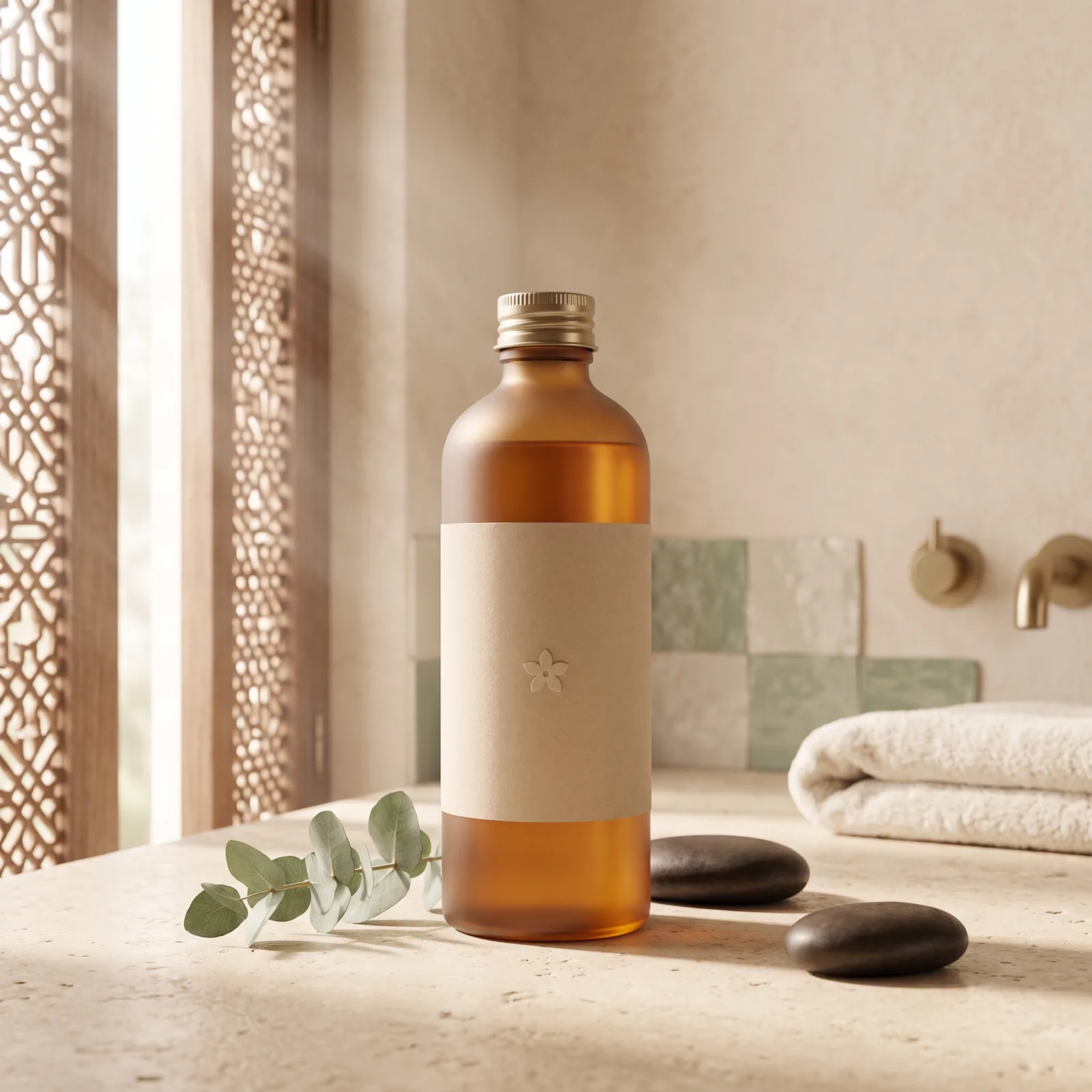 Huile de massage ambre et néroli