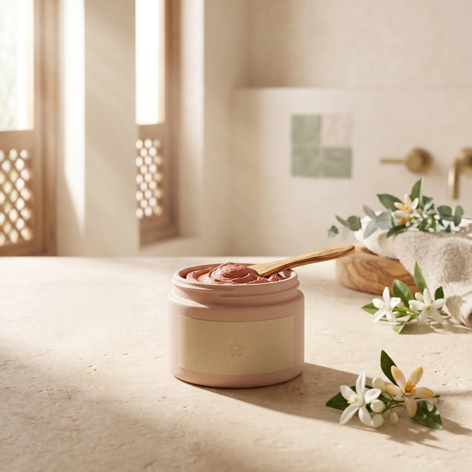 Masque à l’argile rose