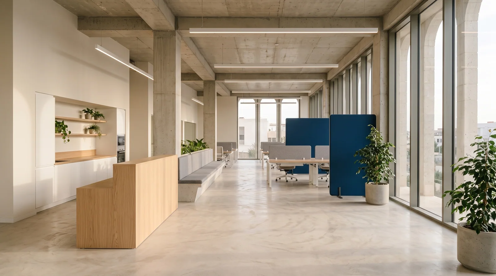 Intérieur — Bureau de 215 m² à Chéraga