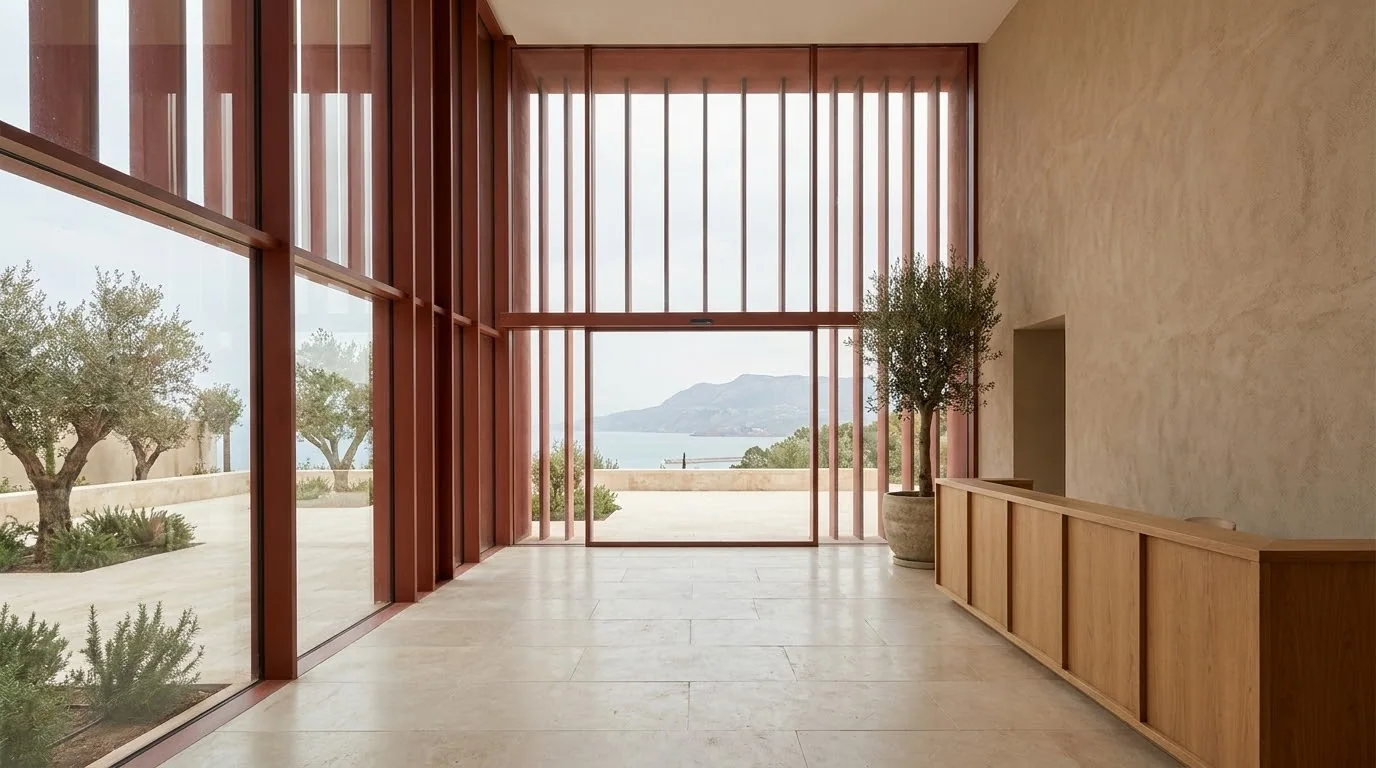 Le hall d’entrée — Résidence Marsa