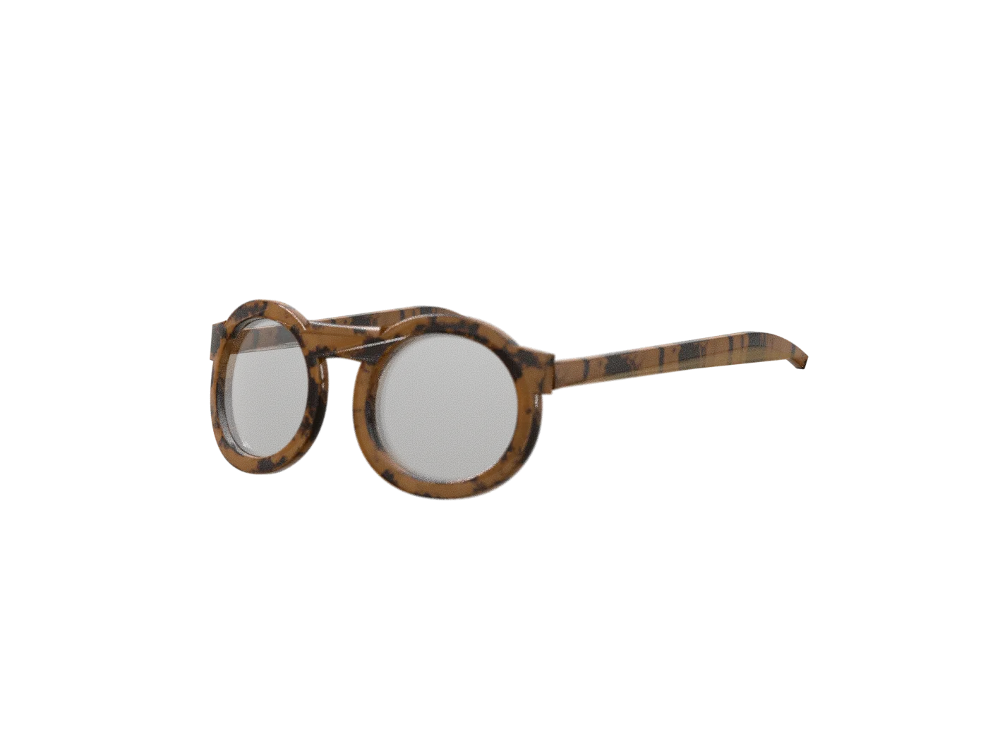 AKFADOU, coloris Écaille, de trois quarts